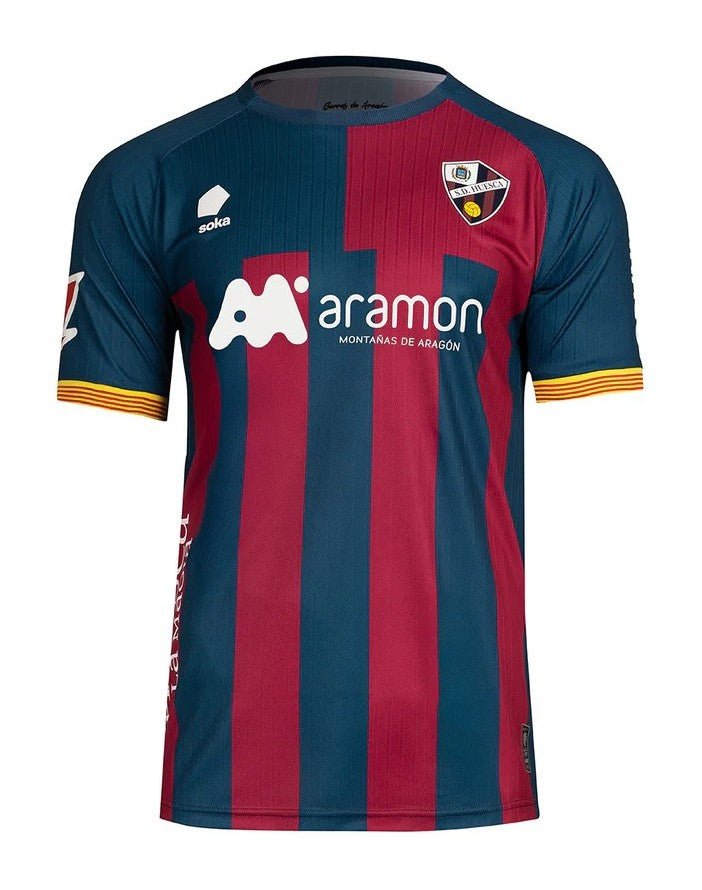 CAMISETA HUESCA PRIMERA EQUIPACION 25/26 HOMBRE - Bota de Oro Tienda
