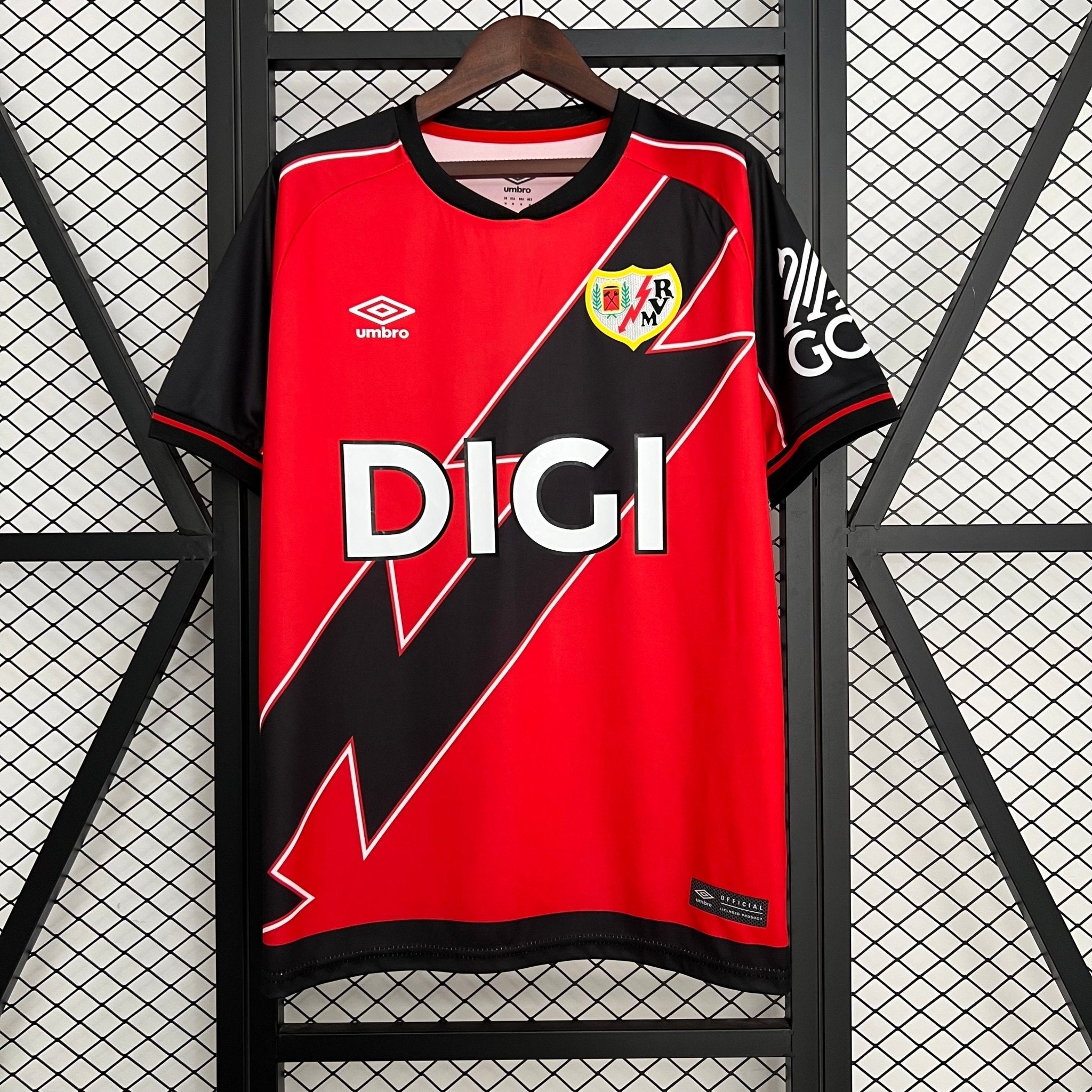 CAMISETA RAYO VALLECANO SEGUNDA EQUIPACIÓN 25/26 HOMBRE - Bota de Oro Tienda