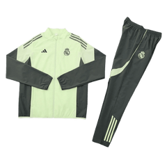 CHANDAL - REAL MADRID - Green Long Zip Windbreaker - Bota de Oro Tienda