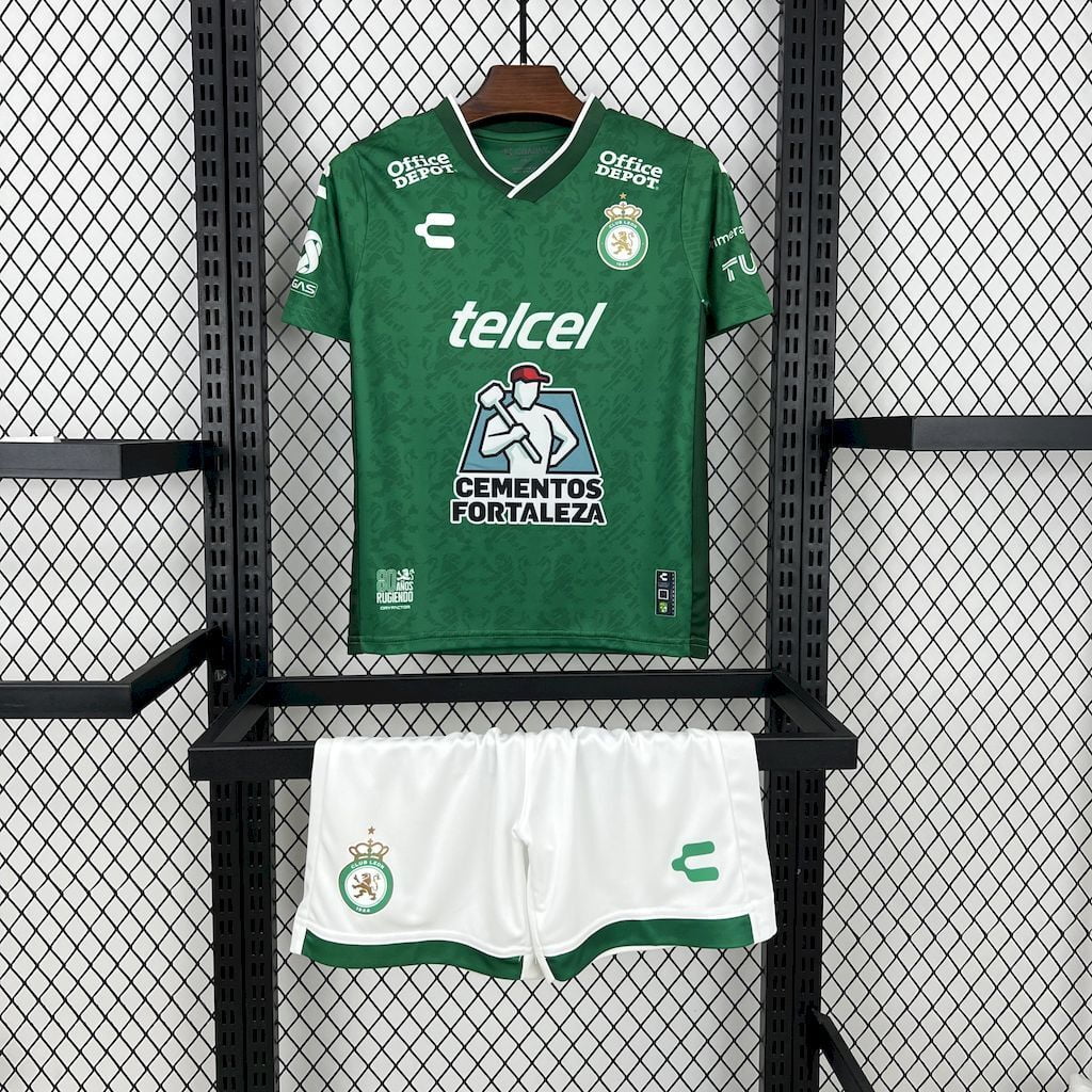 CLUB LEÓN PRIMERA EQUIPACIÓN 24/25 NIÑOS - Bota de Oro Tienda