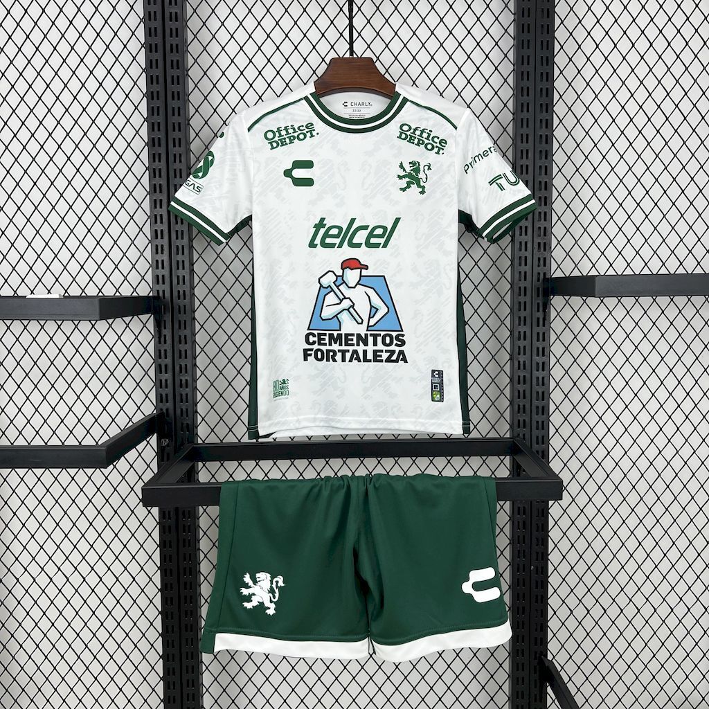 CLUB LEÓN SEGUNDA EQUIPACIÓN 24/25 NIÑOS - Bota de Oro Tienda