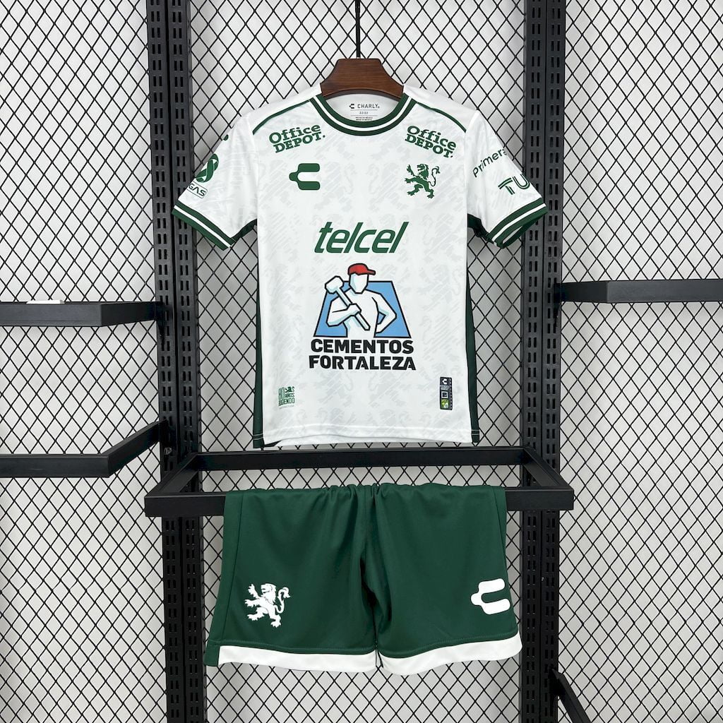 CLUB LEÓN SEGUNDA EQUIPACIÓN 24/25 NIÑOS - Bota de Oro Tienda
