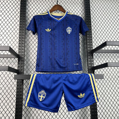 Conjunto Suecia Segunda Equipación Mundial 2026 Niños - Bota de Oro Tienda