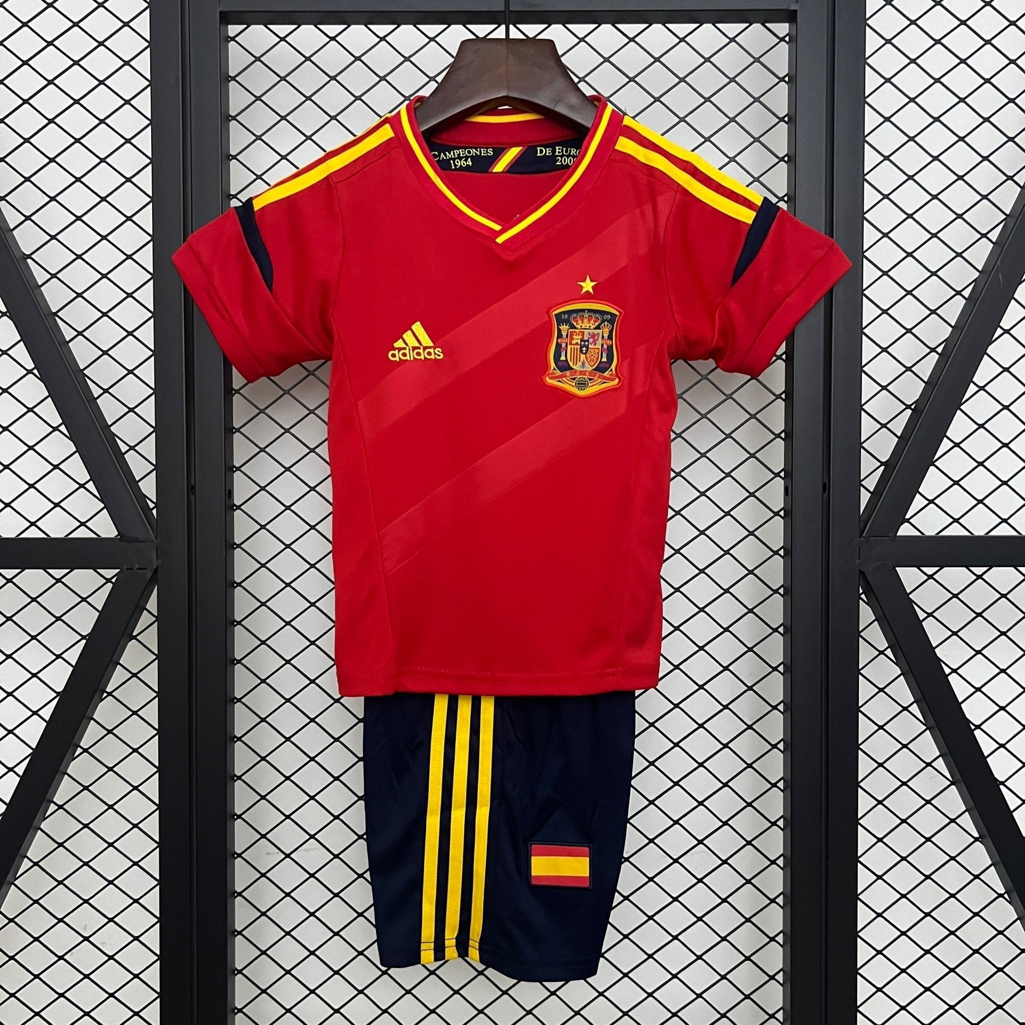 ESPAÑA PRIMERA EQUIPACIÓN 2012 NIÑOS RETRO - Bota de Oro Tienda