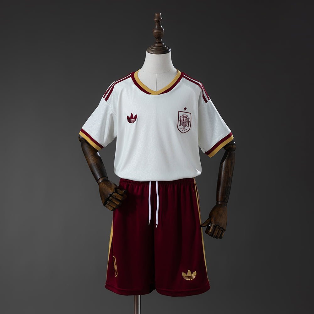España Segunda Equipación 25/26 Niños Mundial - Bota de Oro Tienda