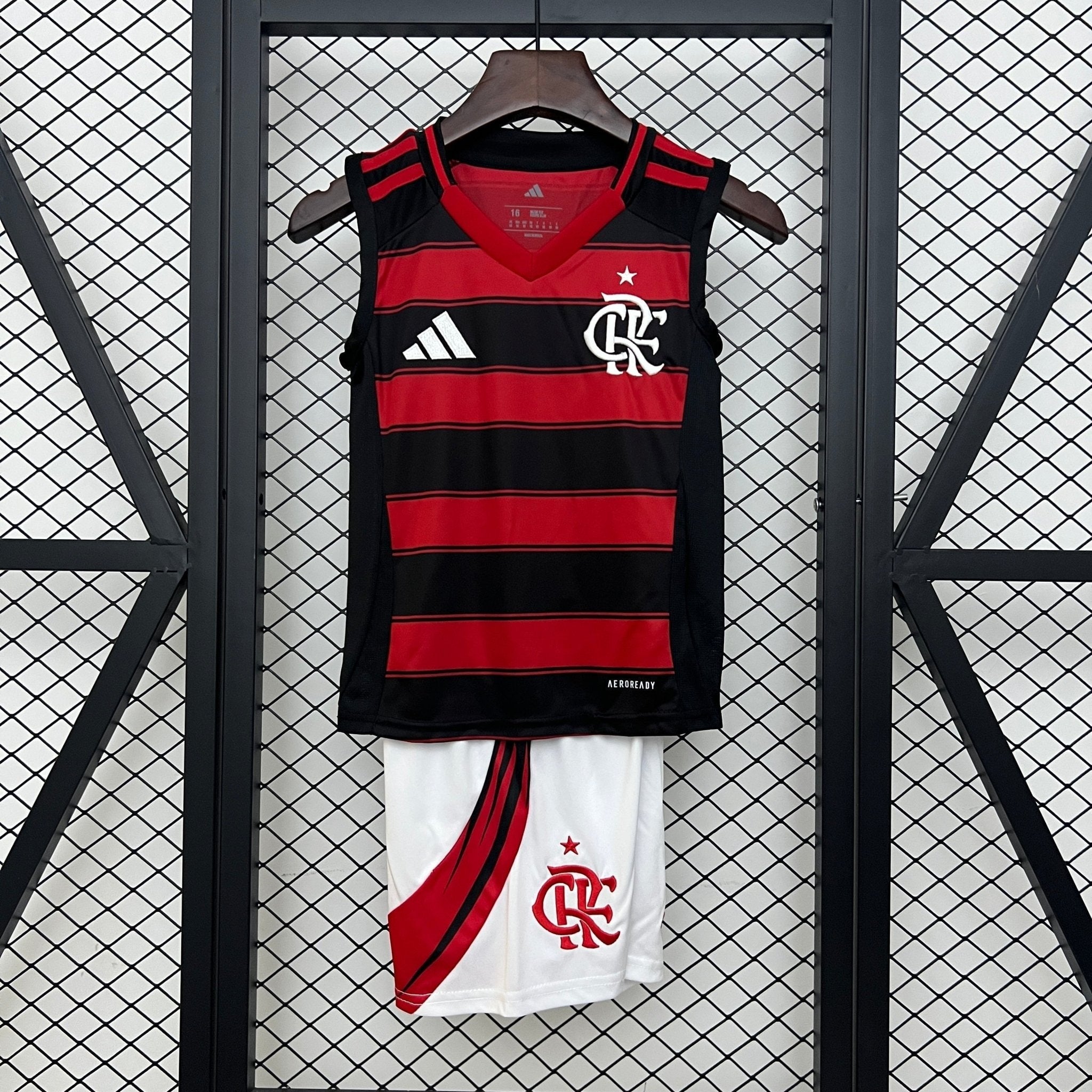 FLAMENGO PRIMERA EQUIPACIÓN SIN MANGAS 25/26 NIÑOS - Bota de Oro Tienda