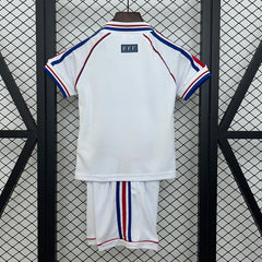 FRANCIA SEGUNDA EQUIPACIÓN 1998 NIÑOS RETRO - Bota de Oro Tienda