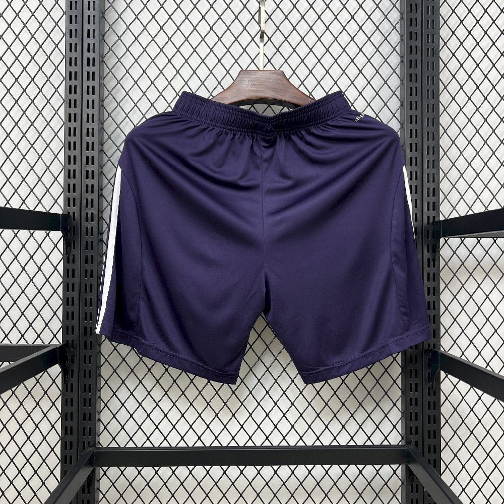 Manchester United 2025/26 Segunda Equipación Pantalón Corto Blanco - Bota de Oro Tienda