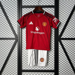 MANCHESTER UNITED PRIMERA EQUIPACIÓN 25/26 NIÑOS - Bota de Oro Tienda
