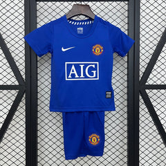 MANCHESTER UNITED SEGUNDA EQUIPACIÓN 08/09 NIÑOS RETRO - Bota de Oro Tienda