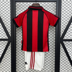 MILAN PRIMERA EQUIPACIÓN 98/99 NIÑOS RETRO - Bota de Oro Tienda
