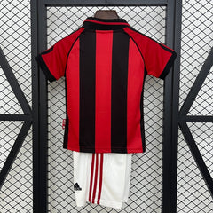 MILAN PRIMERA EQUIPACIÓN 98/99 NIÑOS RETRO - Bota de Oro Tienda