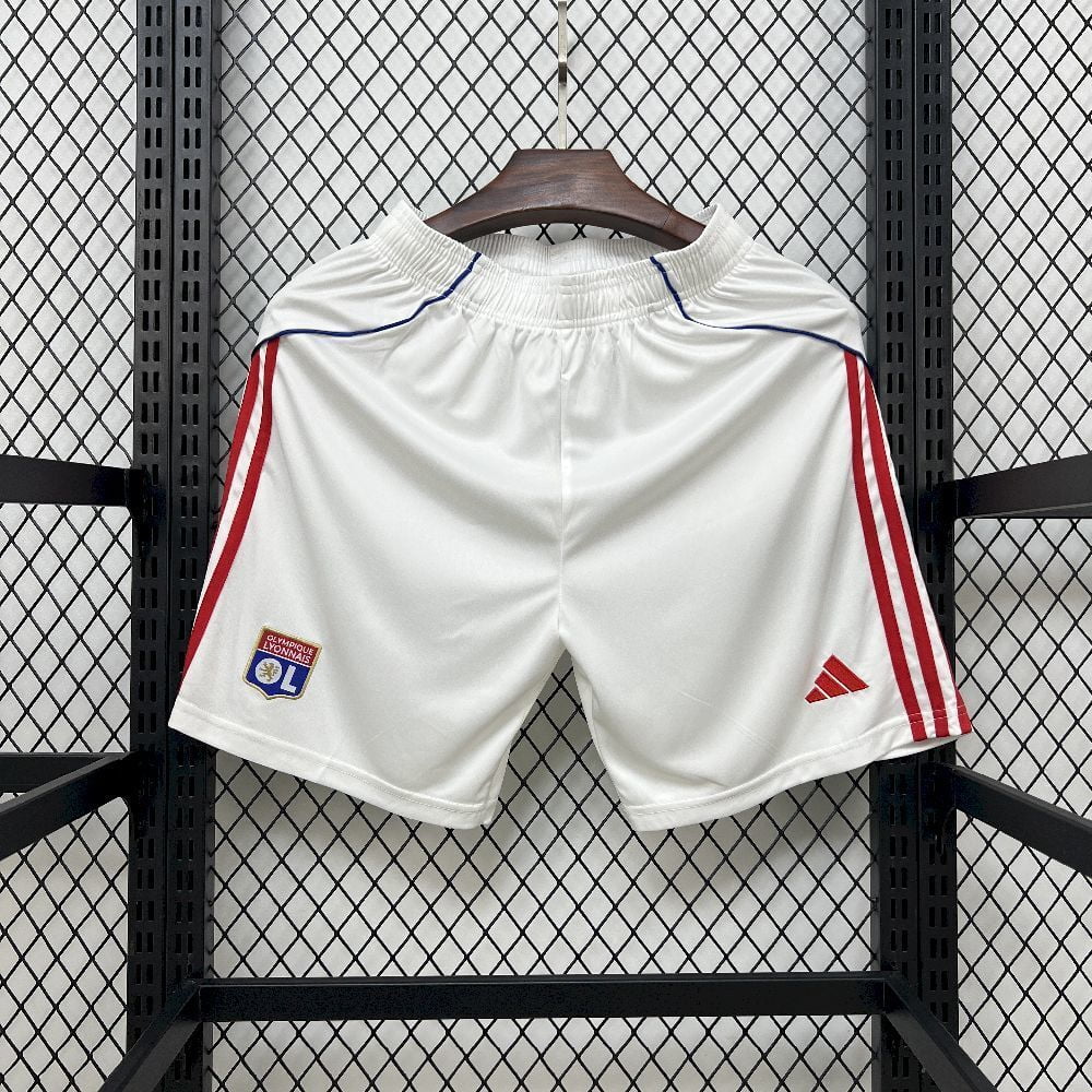 Olympique Lyonnais 2025/26 Primera Equipación Pantalón Corto - Bota de Oro Tienda
