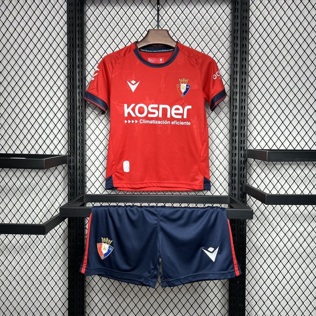 OSASUNA I 24/25 CONJUNTO INFANTIL - Bota de Oro Tienda