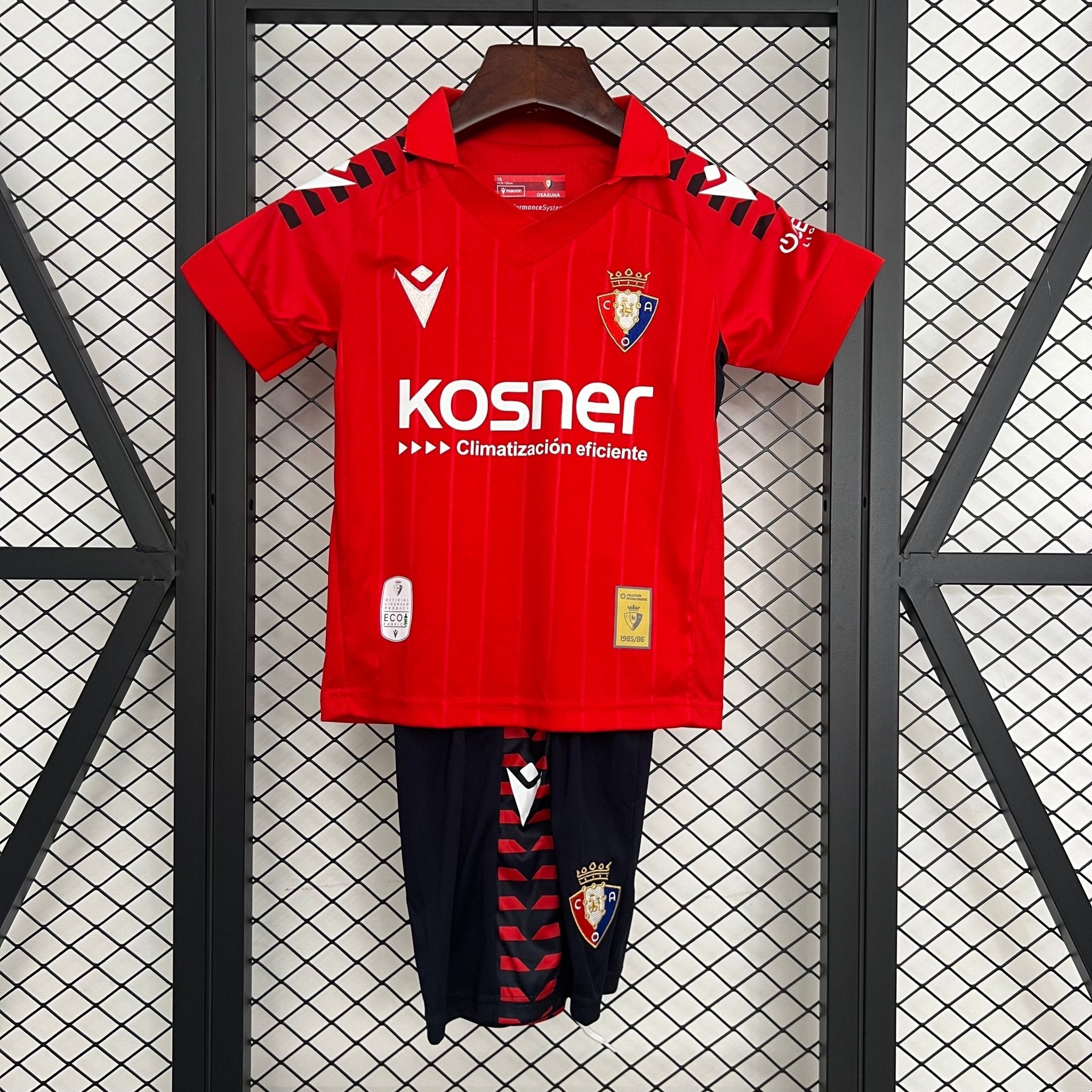 OSASUNA PRIMERA EQUIPACIÓN 25/26 NIÑOS - Bota de Oro Tienda