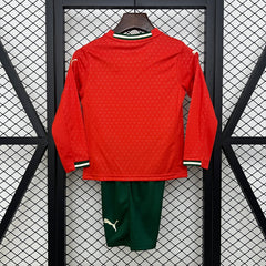 PORTUGAL PRIMERA EQUIPACIÓN MANGA LARGA 25/26 NIÑOS - Bota de Oro Tienda