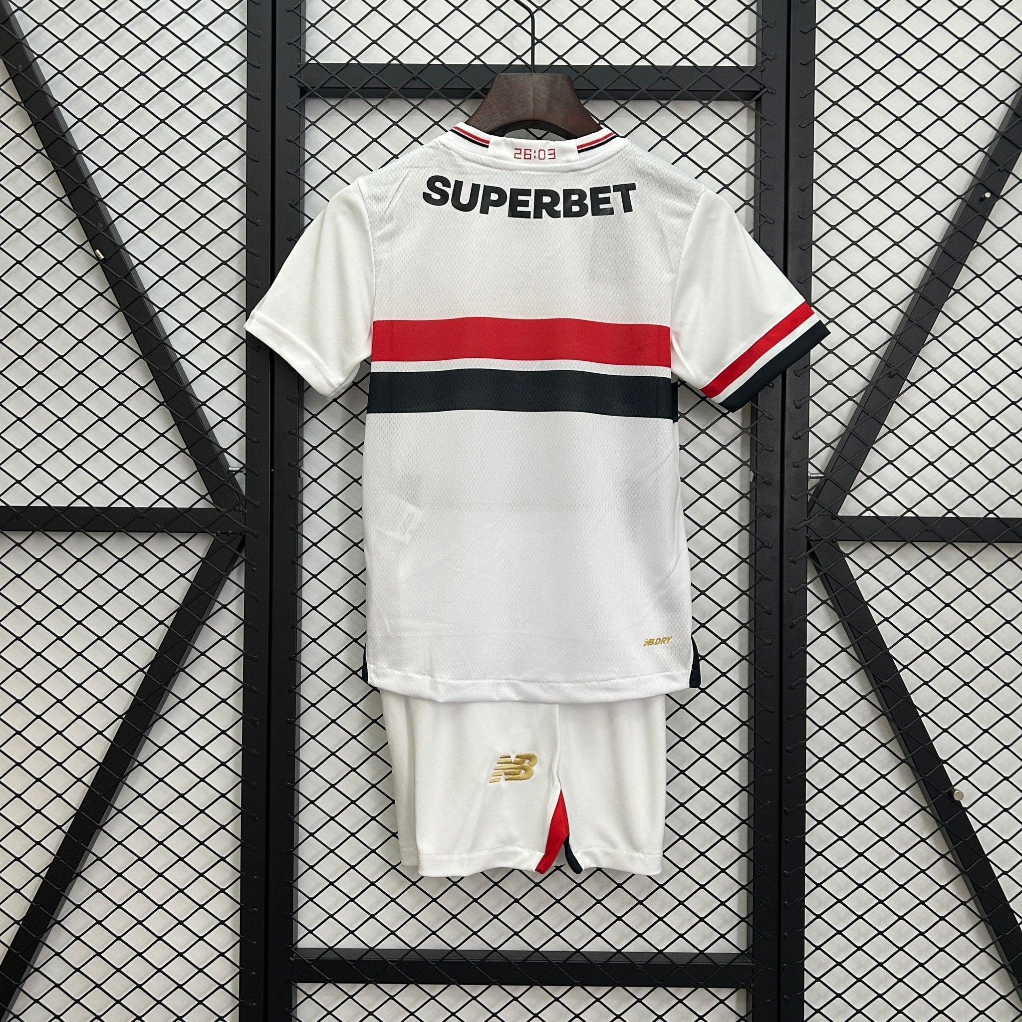 SÃO PAULO PRIMERA EQUIPACIÓN 25/26 NIÑOS - Bota de Oro Tienda