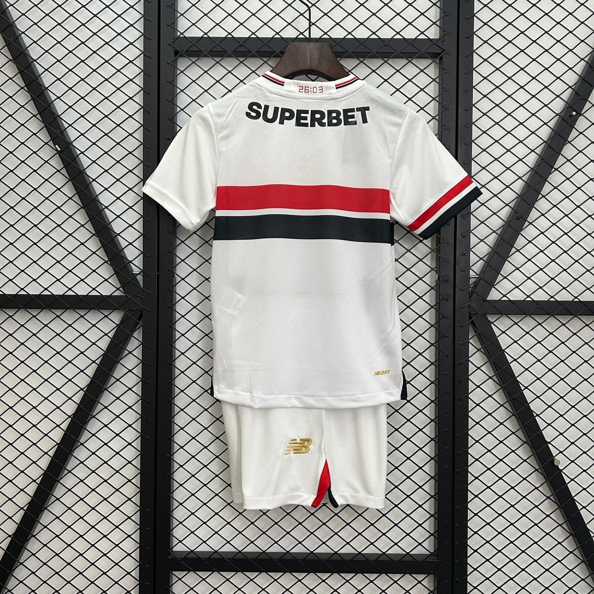 SÃO PAULO PRIMERA EQUIPACIÓN 25/26 NIÑOS - Bota de Oro Tienda