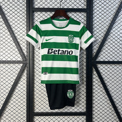 SPORTING LISBOA PRIMERA EQUIPACIÓN 25/26 NIÑOS - Bota de Oro Tienda