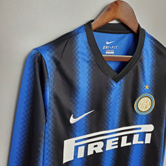 INTER DE MILAN II 10/11 HOMBRE (RETRO) MANGA LARGA - Bota de Oro Tienda