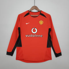 MANCHESTER UNITED I 02/03 HOMBRE (RETRO) MANGA LARGA - Bota de Oro Tienda