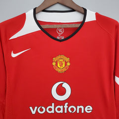 MANCHESTER UNITED I 04/05 HOMBRE (RETRO) MANGA LARGA - Bota de Oro Tienda