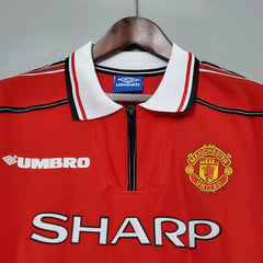 MANCHESTER UNITED I 98/99 HOMBRE (RETRO) MANGA LARGA - Bota de Oro Tienda