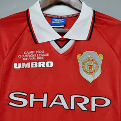 MANCHESTER UNITED I 99/00 HOMBRE (RETRO) MANGA LARGA - Bota de Oro Tienda