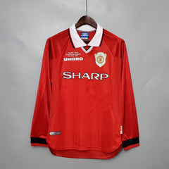 MANCHESTER UNITED I 99/00 HOMBRE (RETRO) MANGA LARGA - Bota de Oro Tienda