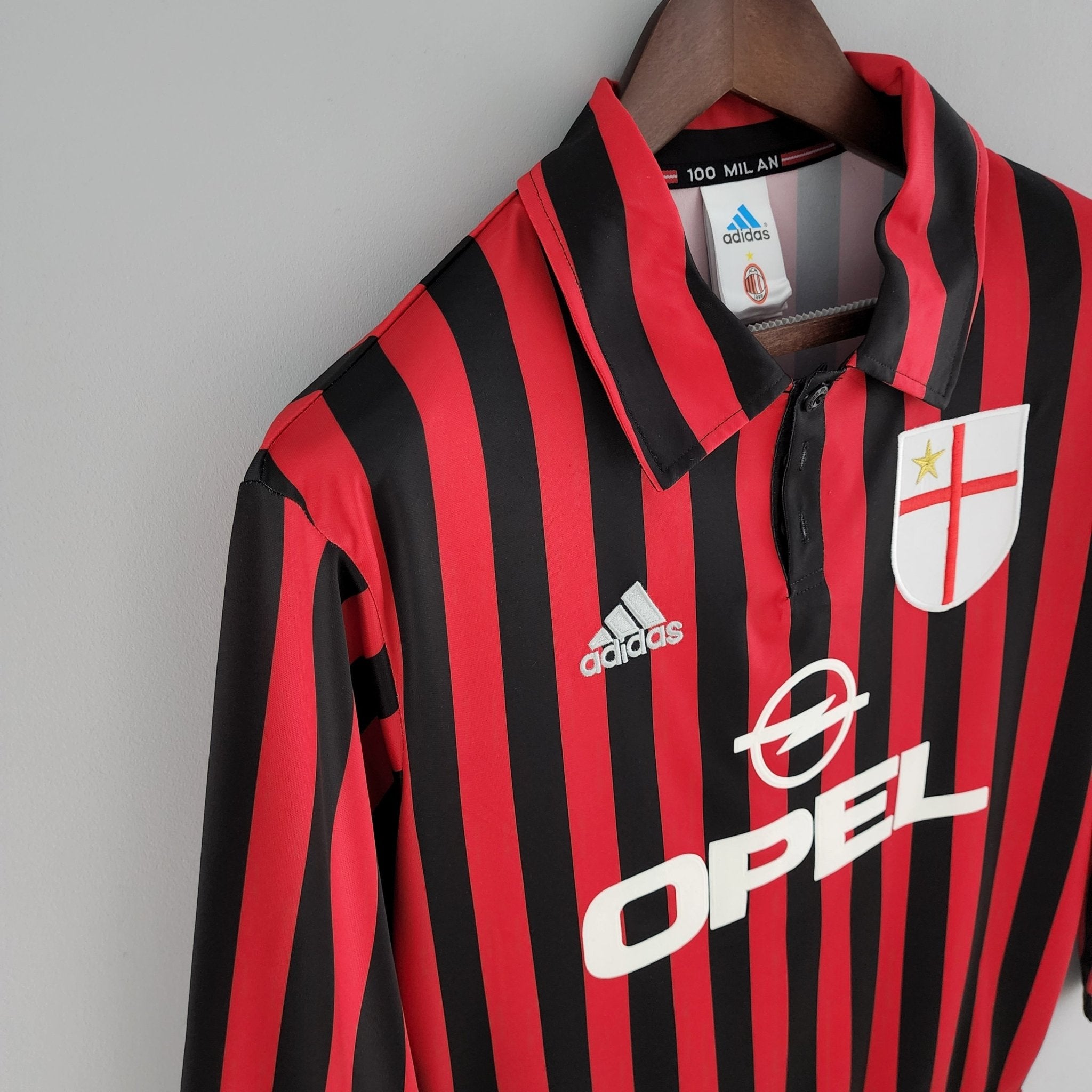 MILAN XVI 99/00 MANGA LARGA HOMBRE (RETRO) - Bota de Oro Tienda