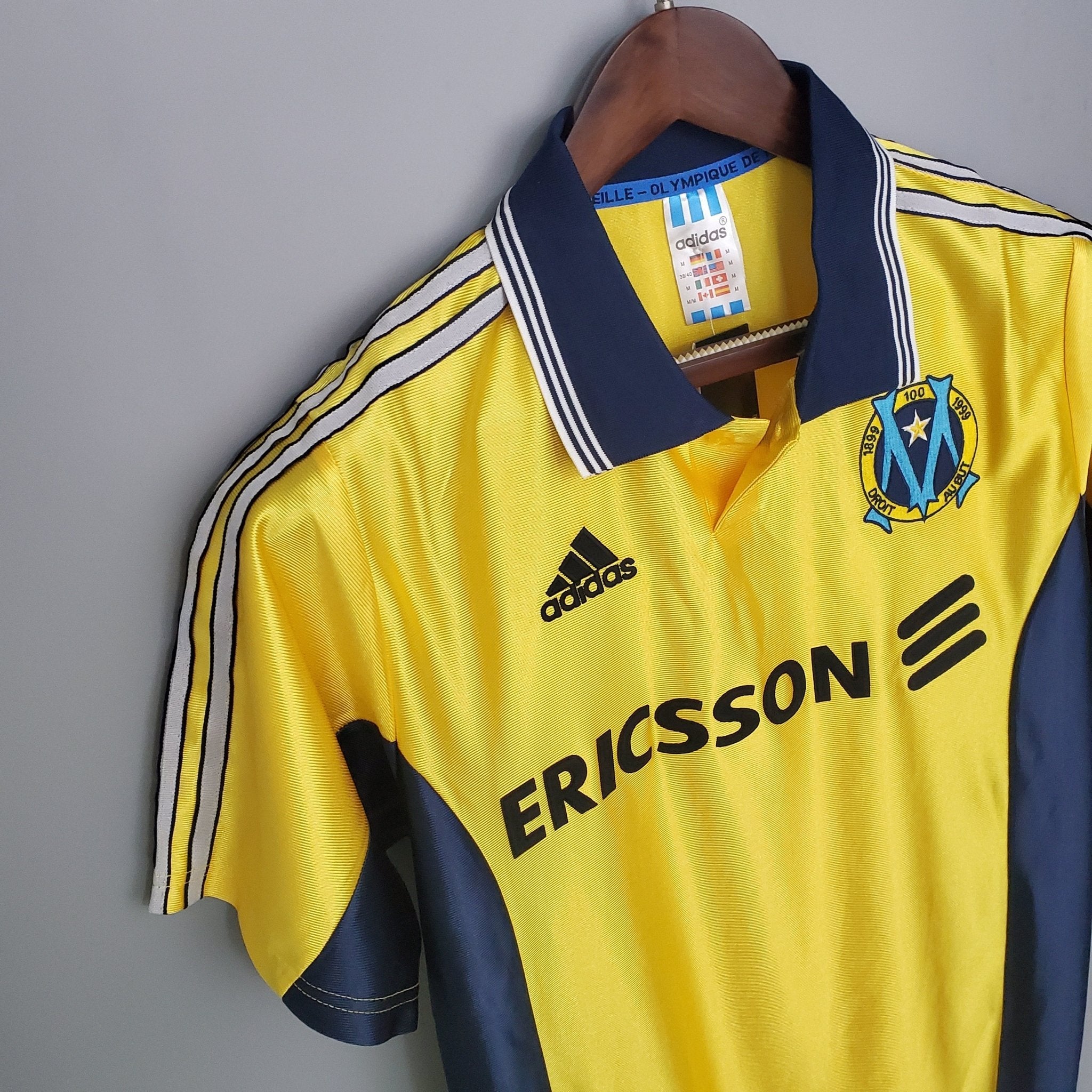 OLYMPIQUE MARSEILLE V 98/99 HOMBRE (RETRO) - Bota de Oro Tienda