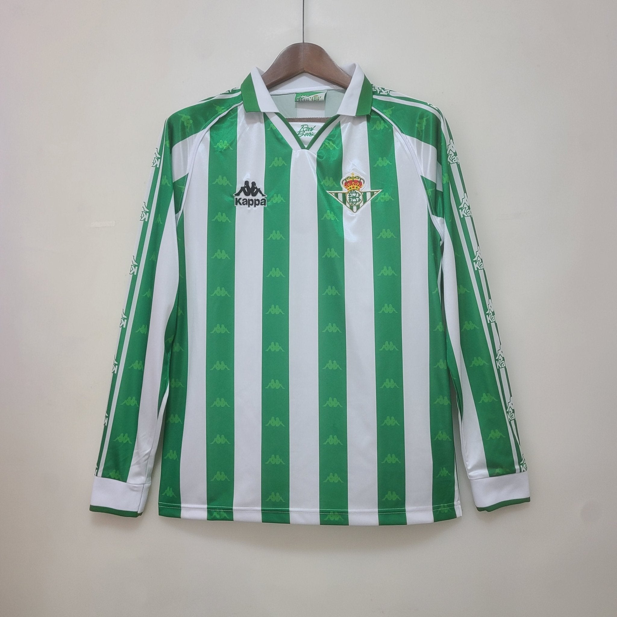 REAL BETIS I 95/97 HOMBRE (RETRO) MANGA LARGA - Bota de Oro Tienda
