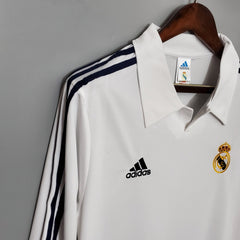REAL MADRID I 02/03 MANGA LARGA HOMBRE (RETRO) - Bota de Oro Tienda