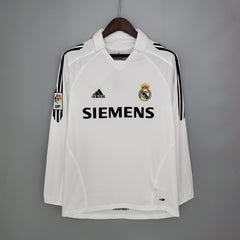 REAL MADRID I 05/06 MANGA LARGA HOMBRE (RETRO) - Bota de Oro Tienda