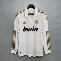 REAL MADRID I 11/12 MANGA LARGA HOMBRE (RETRO) - Bota de Oro Tienda