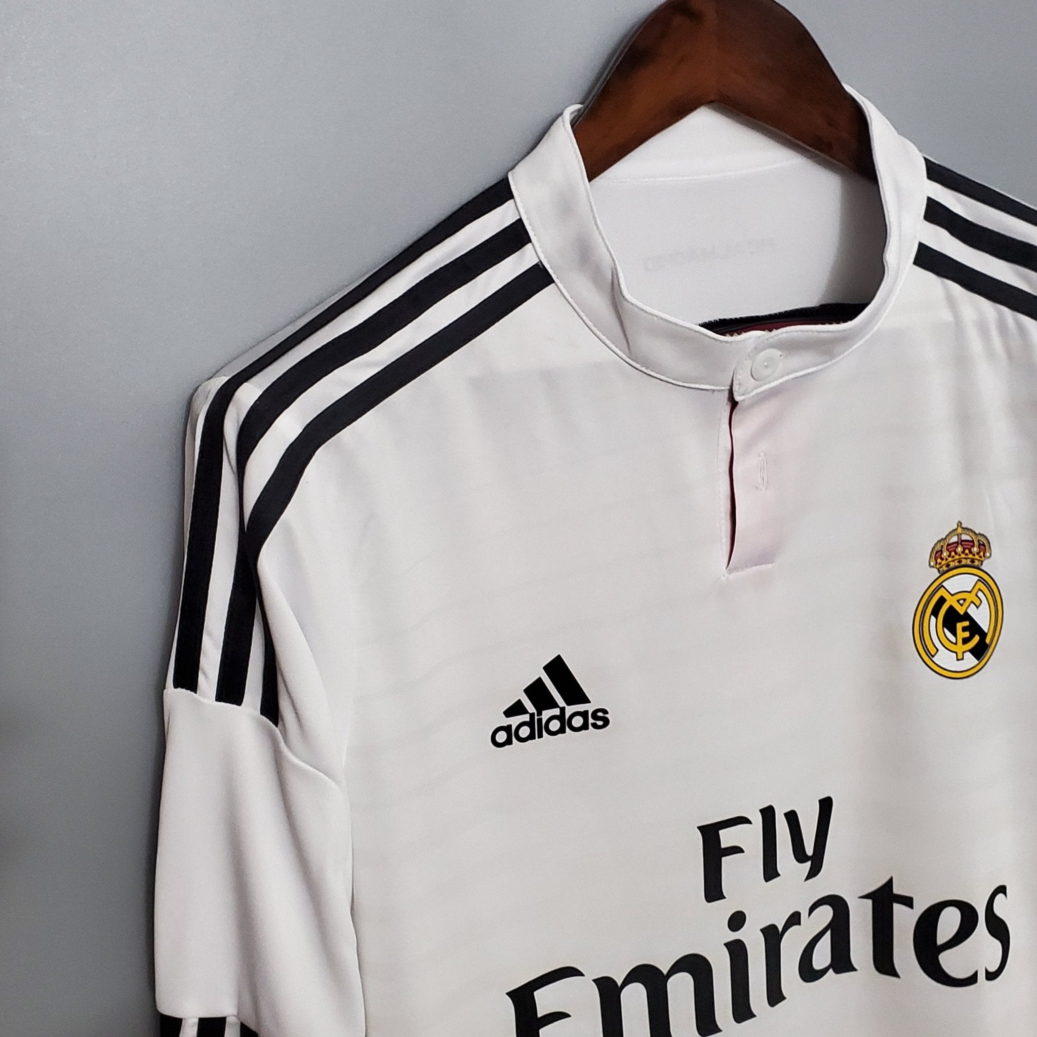 REAL MADRID I 14/15 MANGA LARGA HOMBRE (RETRO) - Bota de Oro Tienda