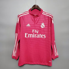 REAL MADRID III 14/15 MANGA LARGA HOMBRE (RETRO) - Bota de Oro Tienda