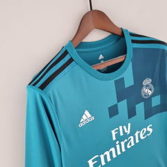 REAL MADRID III 17/18 MANGA LARGA HOMBRE (RETRO) - Bota de Oro Tienda