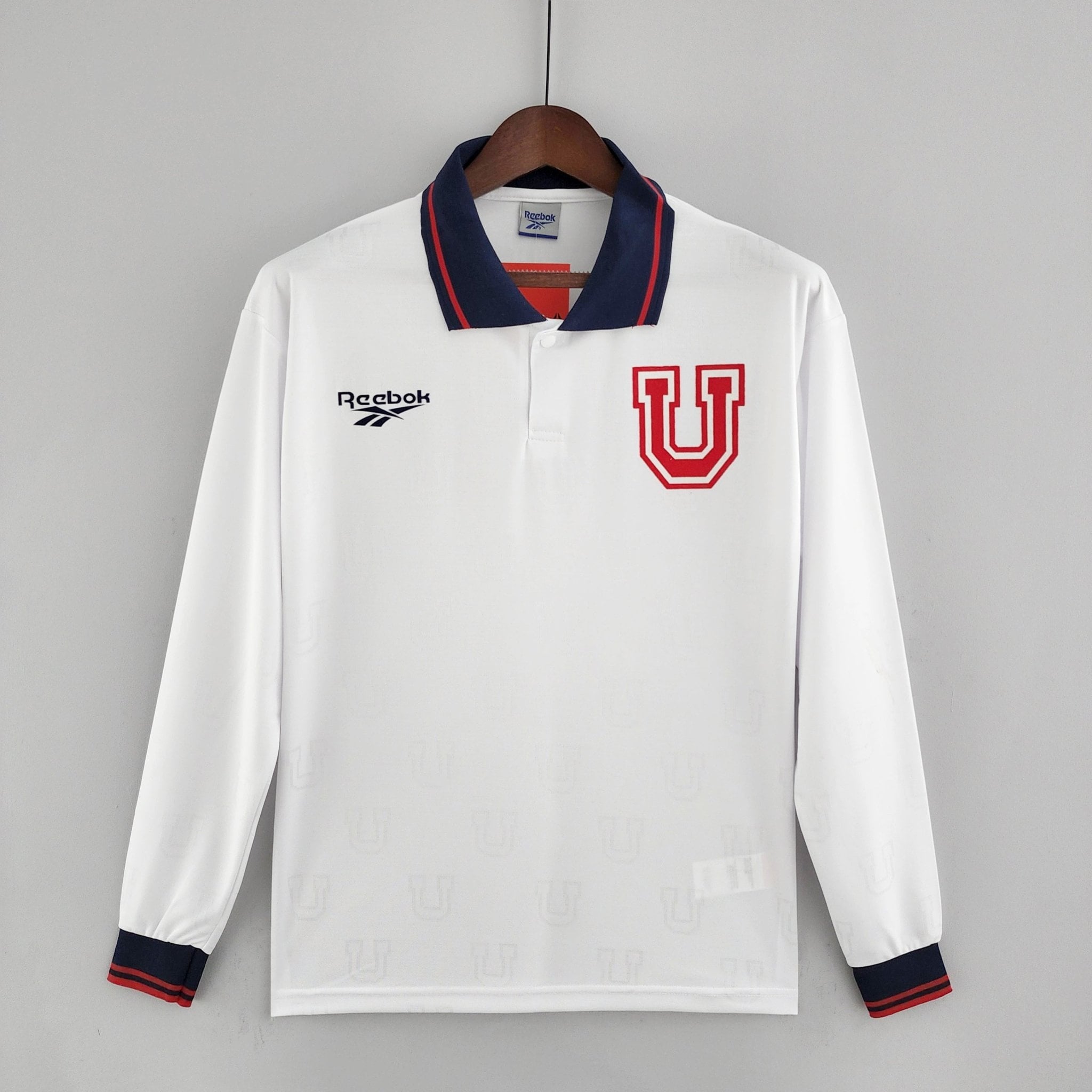 UNIVERSIDAD DE CHILE II 98 MANGA LARGA HOMBRE (RETRO) - Bota de Oro Tienda