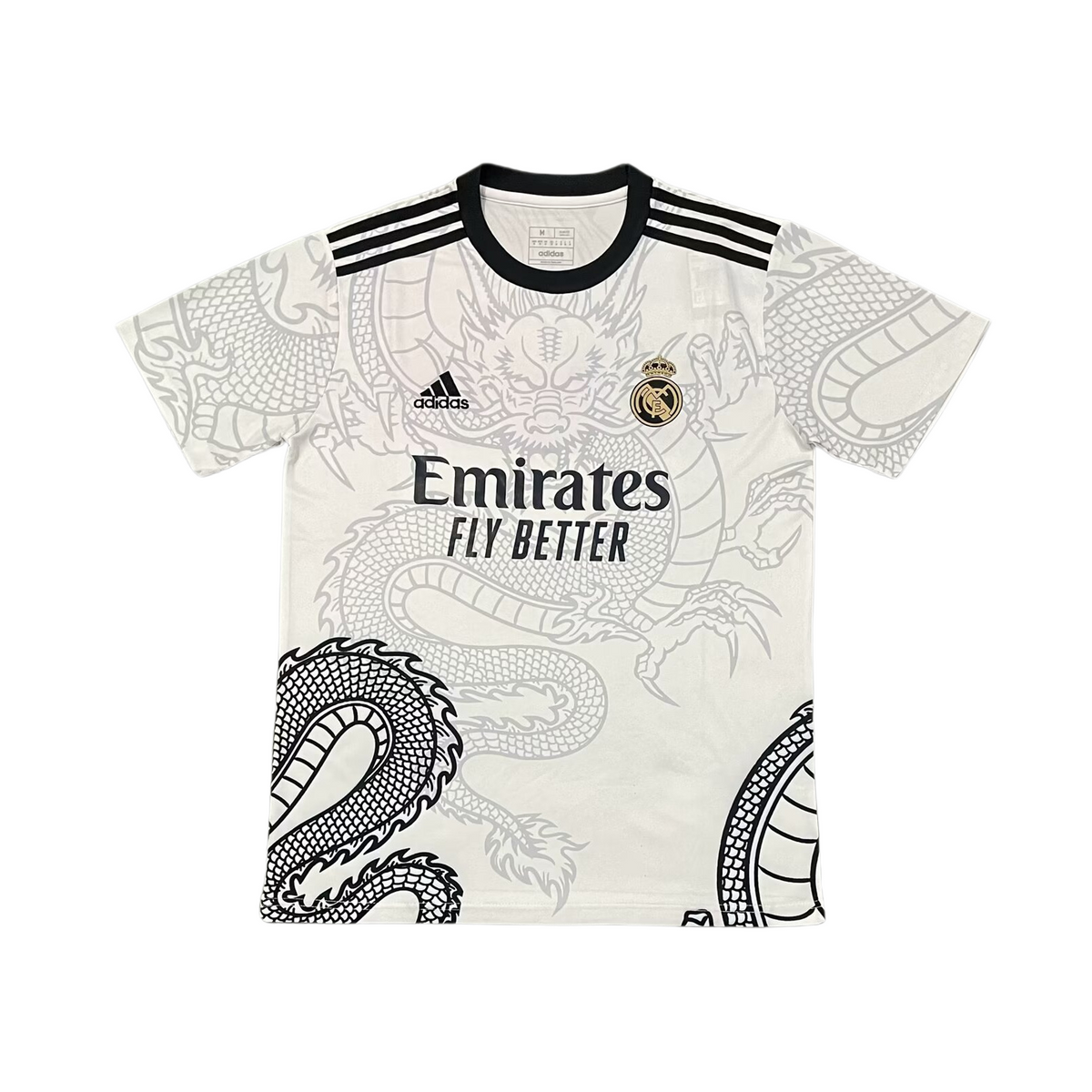 REAL MADRID  DRAGON BLANCO EDCION ESPECIAL   24/25  HOMBRE
