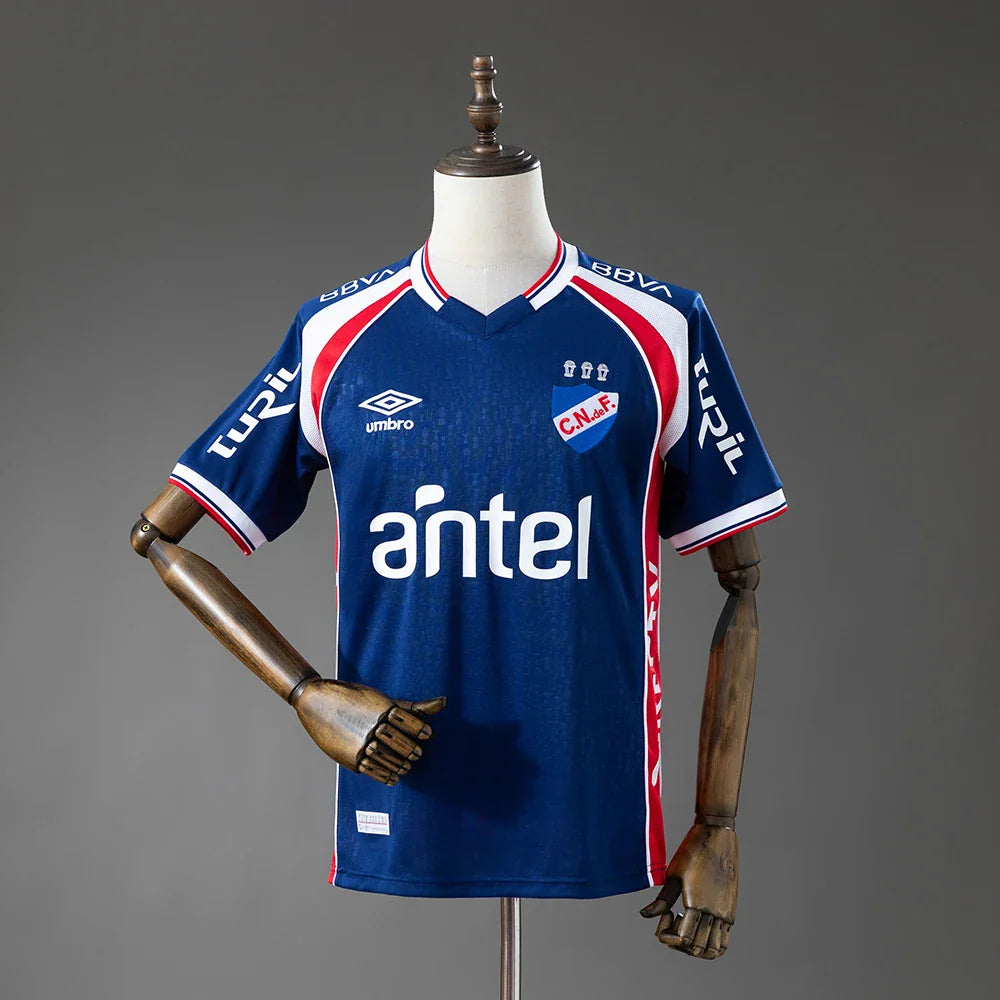 Camiseta de portero del Nacional de Uruguay 26/27 azul marino - vista frontal