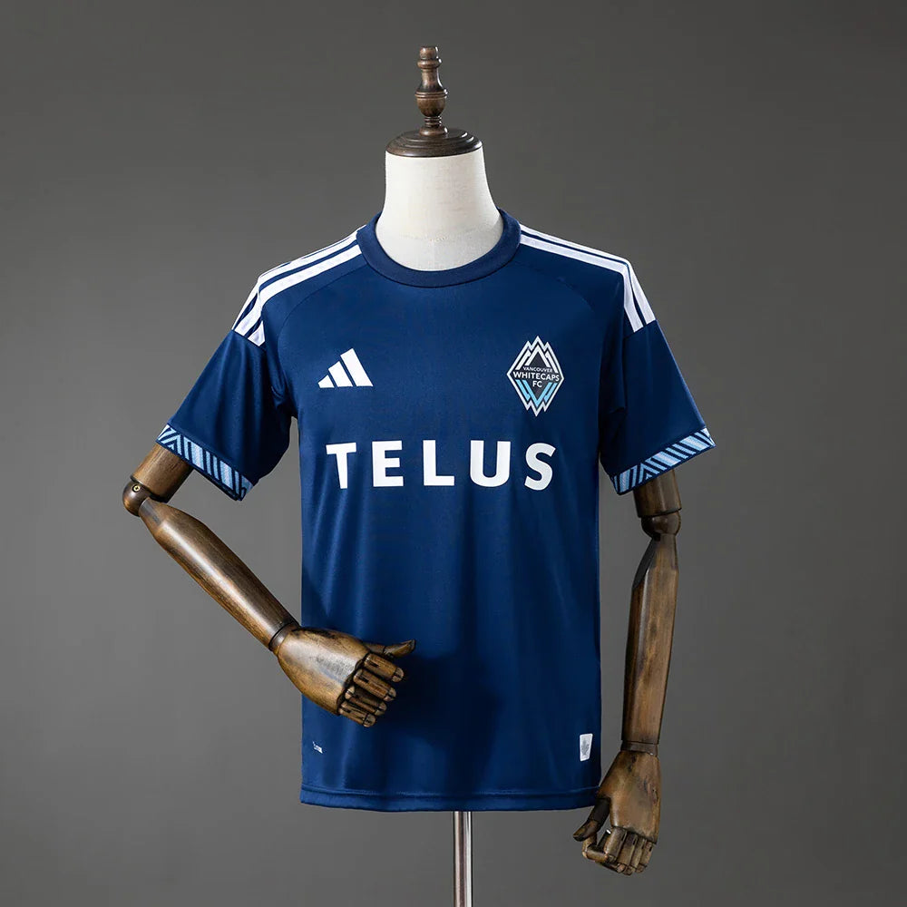 Camiseta Vancouver Whitecaps segunda equipación 26/27 azul marino - vista frontal
