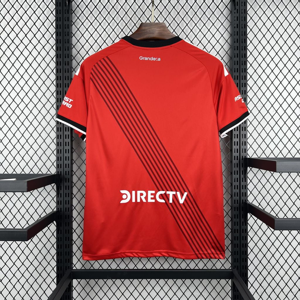 Camiseta River Plate tercera equipación 26/27 roja - vista trasera