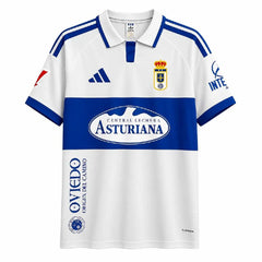 Camiseta Real Oviedo segunda equipación 26/27 blanca - vista frontal