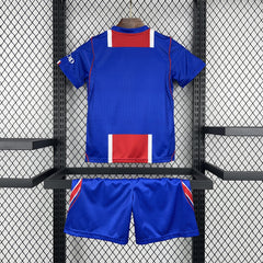 Conjunto infantil azul del Paris Saint-Germain primera equipación 26/27 - vista trasera