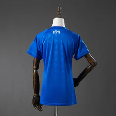 Camiseta del Cruzeiro 26/27 de mujer con la espalda azul lisa - vista trasera