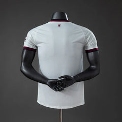 Camiseta Manchester United tercera equipación 26/27 versión jugador blanca - vista trasera