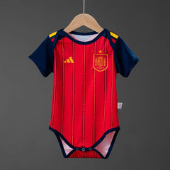 Body de bebé de España primera equipación 26/27 rojo - vista frontal