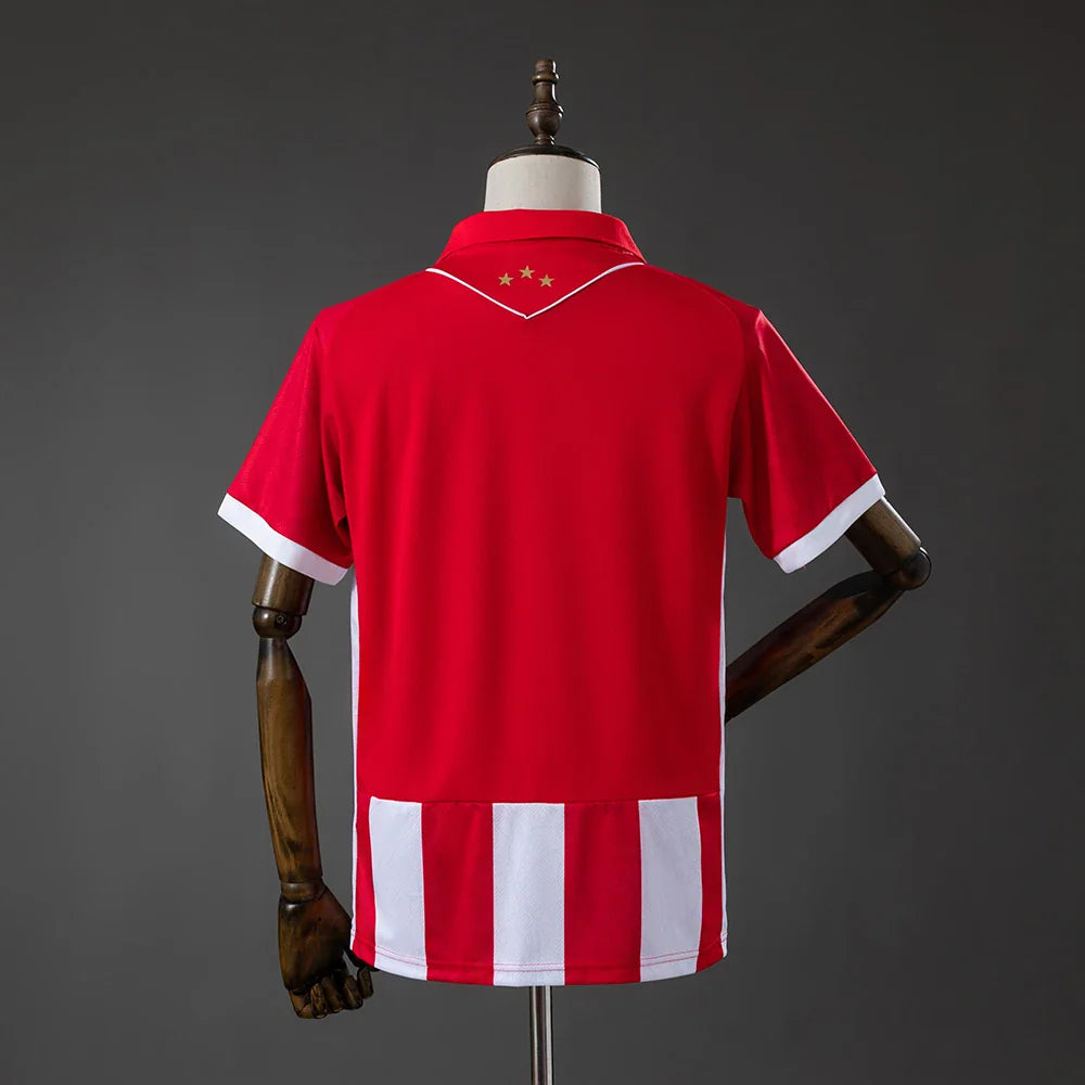 Camiseta Estrella Roja de Belgrado primera equipación 26/27 espalda roja lisa - vista trasera