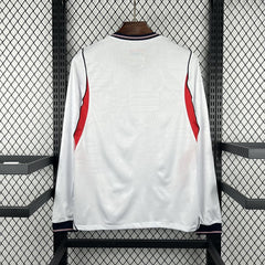 Camiseta Inglaterra primera equipación Mundial 2026 manga larga - vista trasera